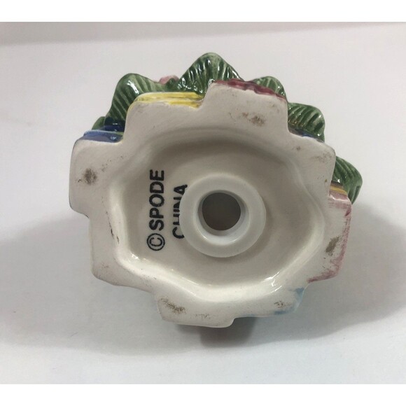 Spode Christmas Tree Santa Presents Salt & Pepper Shakers 3.5" - Picture 7 of 7